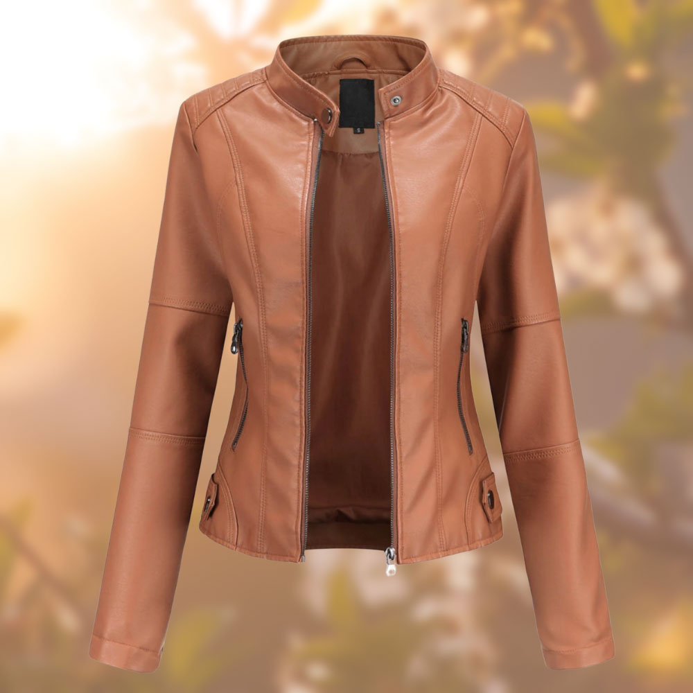 Stylische Damen Lederjacke - Aicha