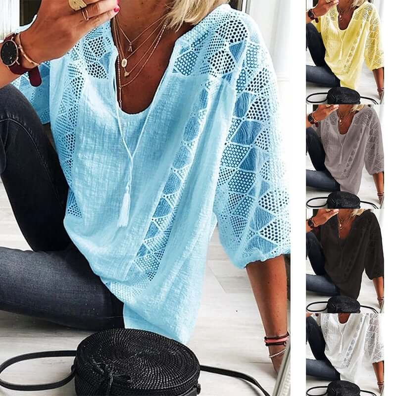 Alexa - Chic Elegante Bluse