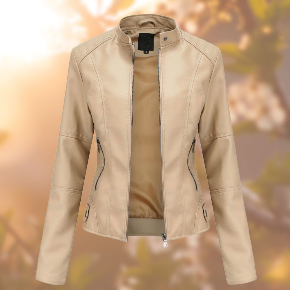 Stylische Damen Lederjacke - Aicha