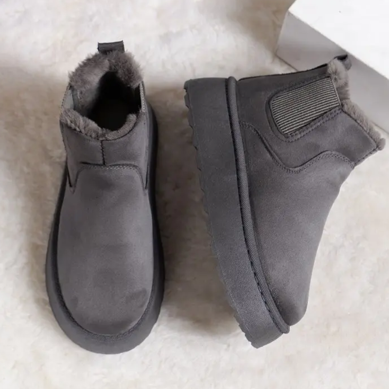 Ella - Schicke und Warme Winter-Plateau-Stiefeletten für Damen