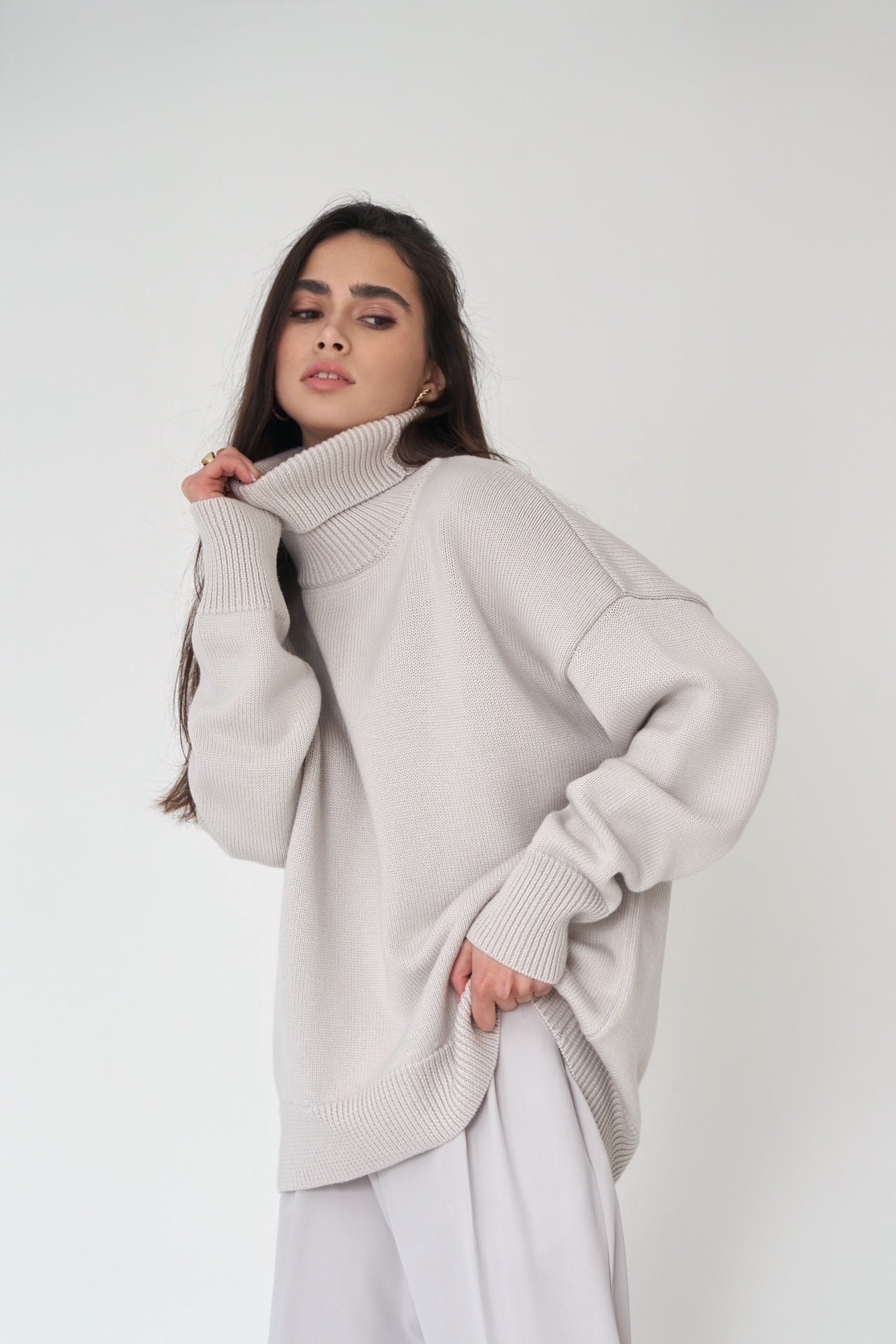 Zephyris - Damen-Rollkragenpullover aus Strick