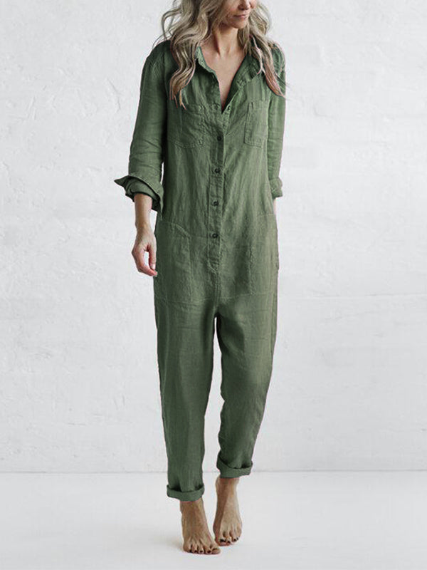 Sydney | Langärmeliger Jumpsuit