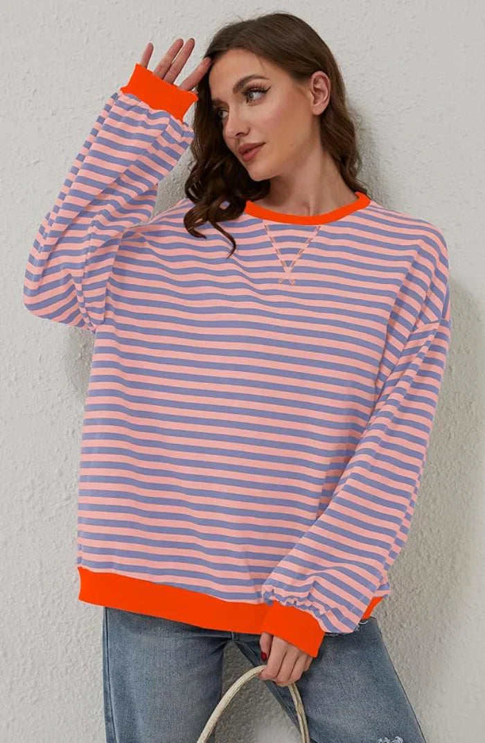 Celli |Gestreifter Pullover für Frauen