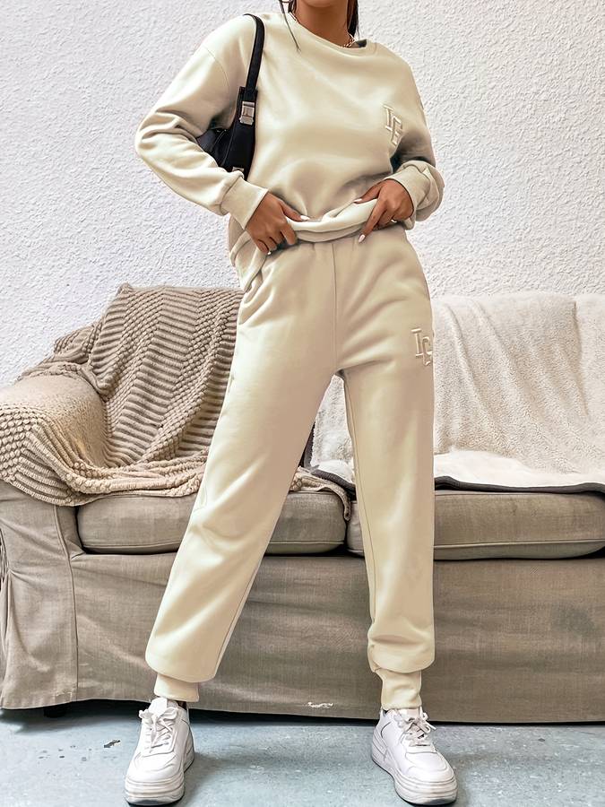 Zuri - Stilvolles und Bequemes Herbst Pullover- und Hosen-Set für Damen