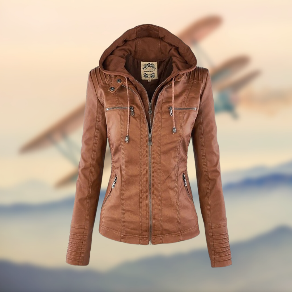 Rica™ - Elegante Lederjacke