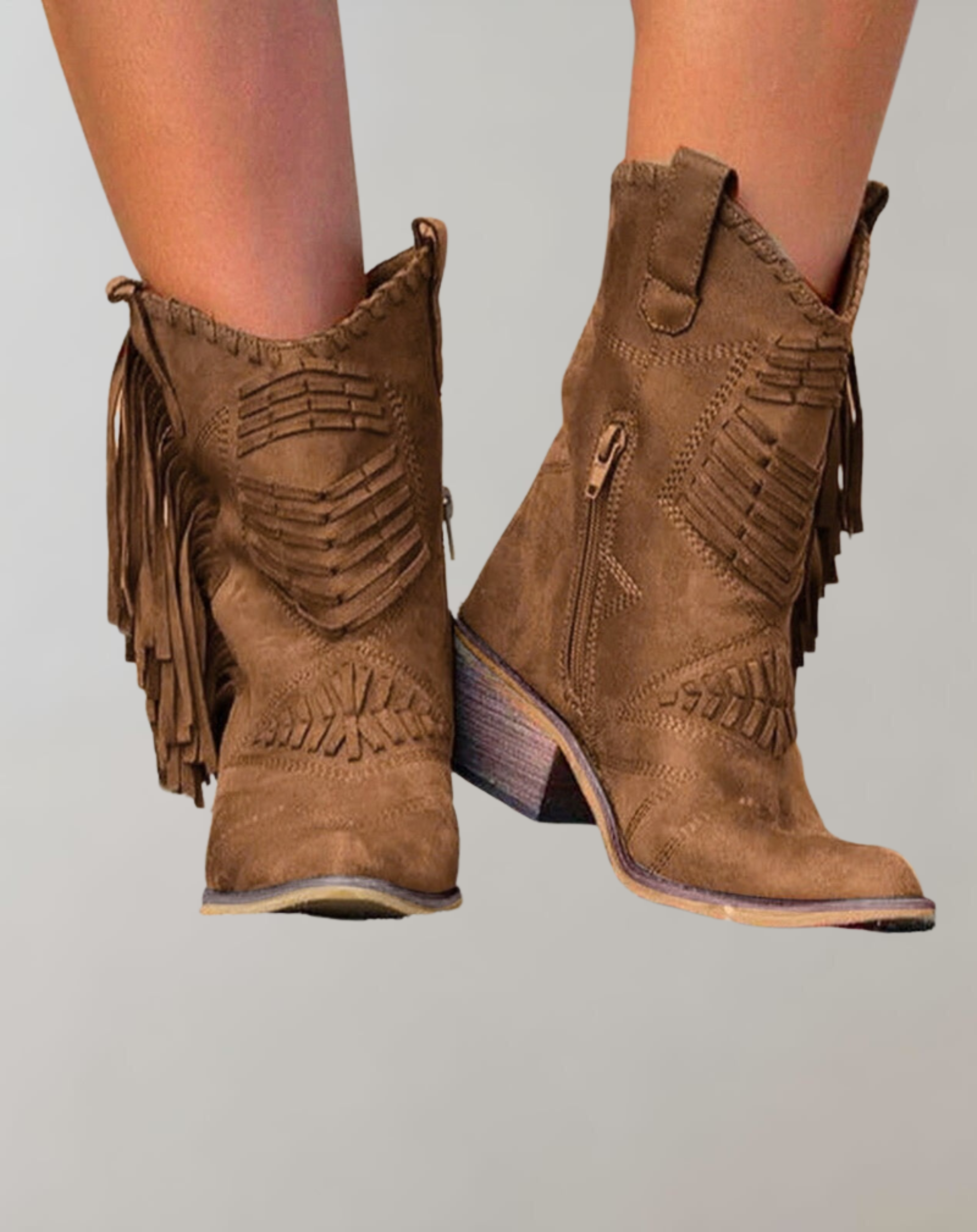 Lena - Western Cowgirl Fransenstiefel