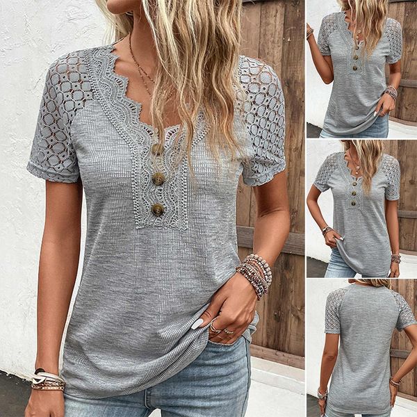 Dineke - Elegante Bluse mit V-Ausschnitt