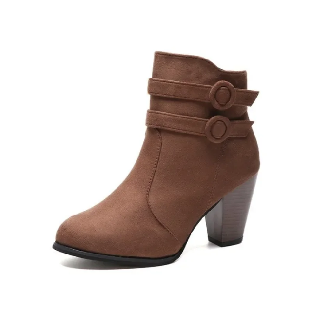 Abigail - Schicke und Stilvolle Herbst-Suede-Stiefeletten für Damen