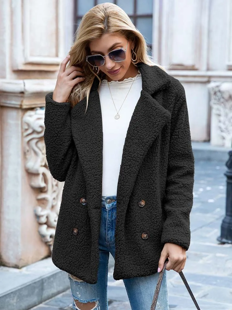 Pamela - Schicke und Bequeme Teddy-Winterjacke für Damen