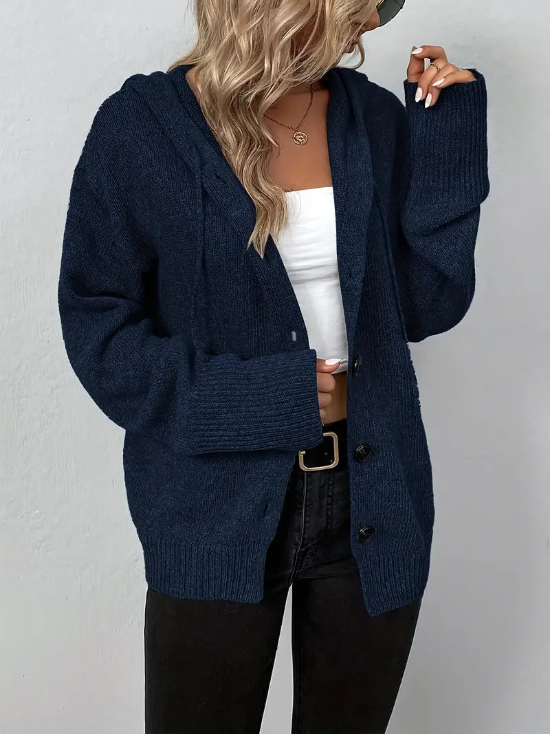 Alexa - Schicker Herbst Langarm Strickjacke für Damen