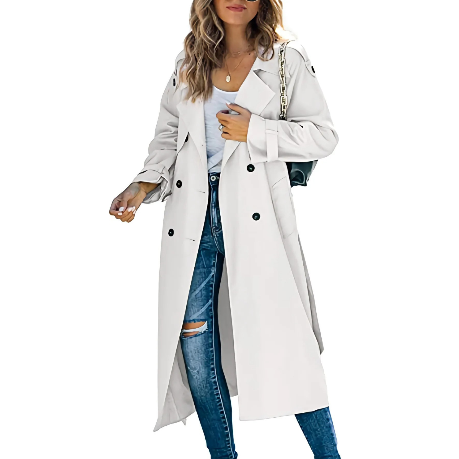 Kira - Lässiger und Eleganter Herbst-Trenchcoat für Damen