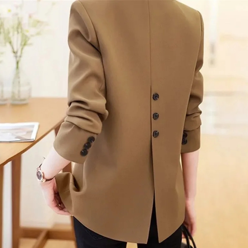 Hannah - Eleganter Doppellagiger Herbstblazer für Damen