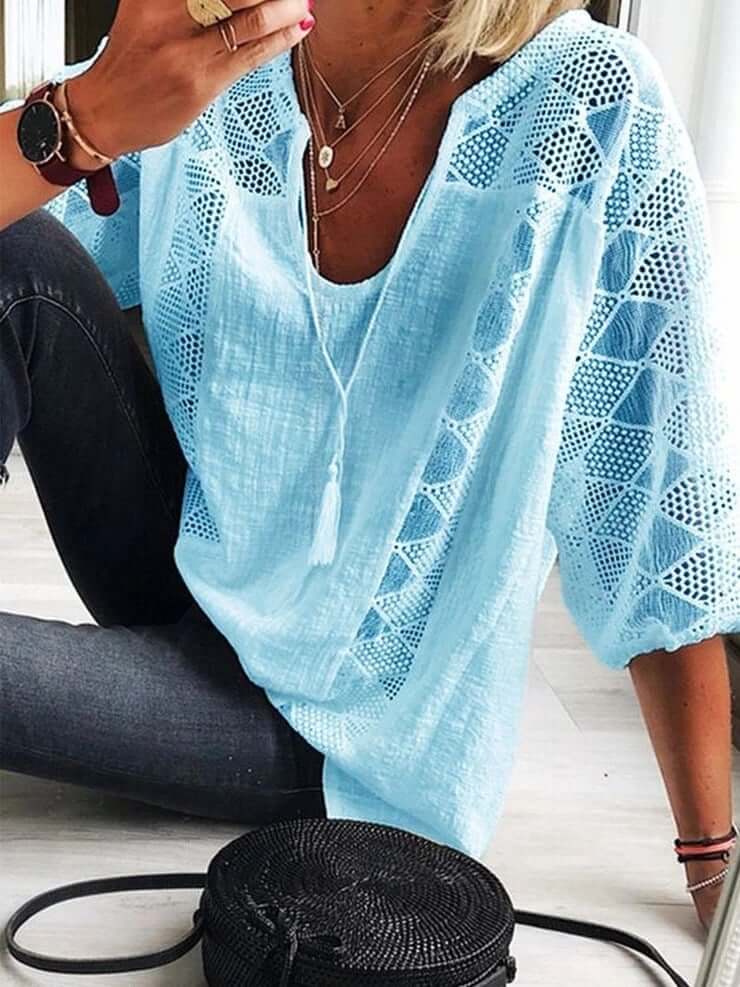 Alexa - Chic Elegante Bluse