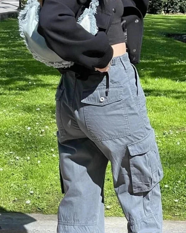 Xanthe - Cargohose für Damen mit Hoher Taille