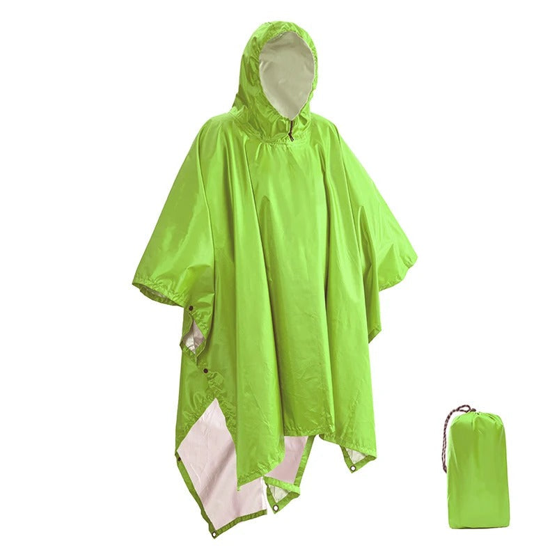 Stella - Lässige und Stilvolle Herbst-Wasserdichte-Poncho mit Hülle für Herren