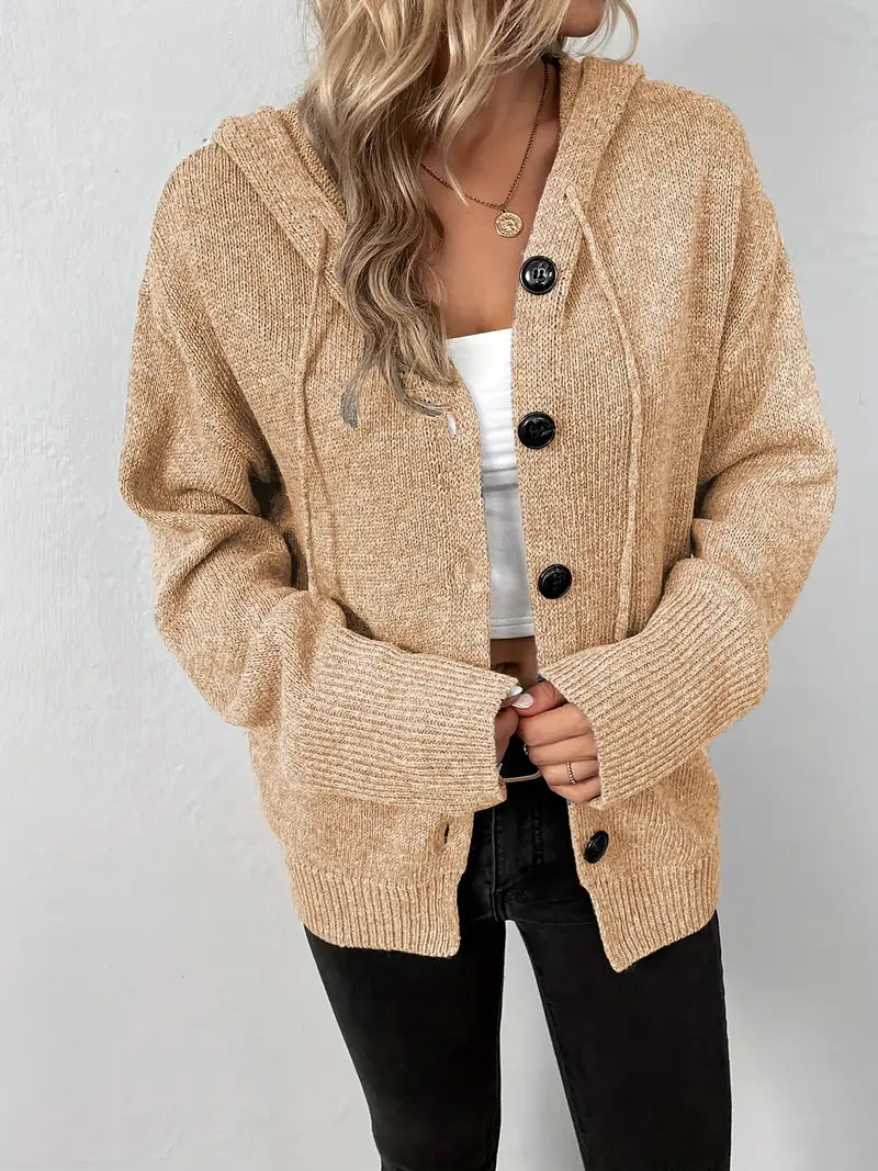 Alexa - Schicker Herbst Langarm Strickjacke für Damen