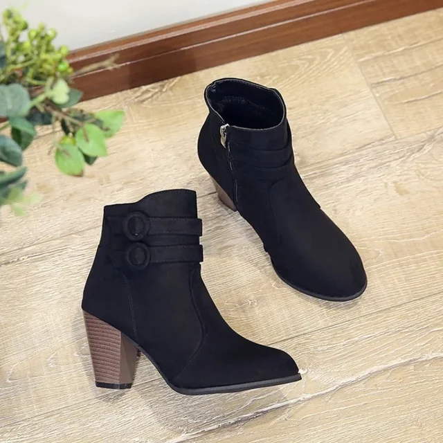 Abigail - Schicke und Stilvolle Herbst-Suede-Stiefeletten für Damen