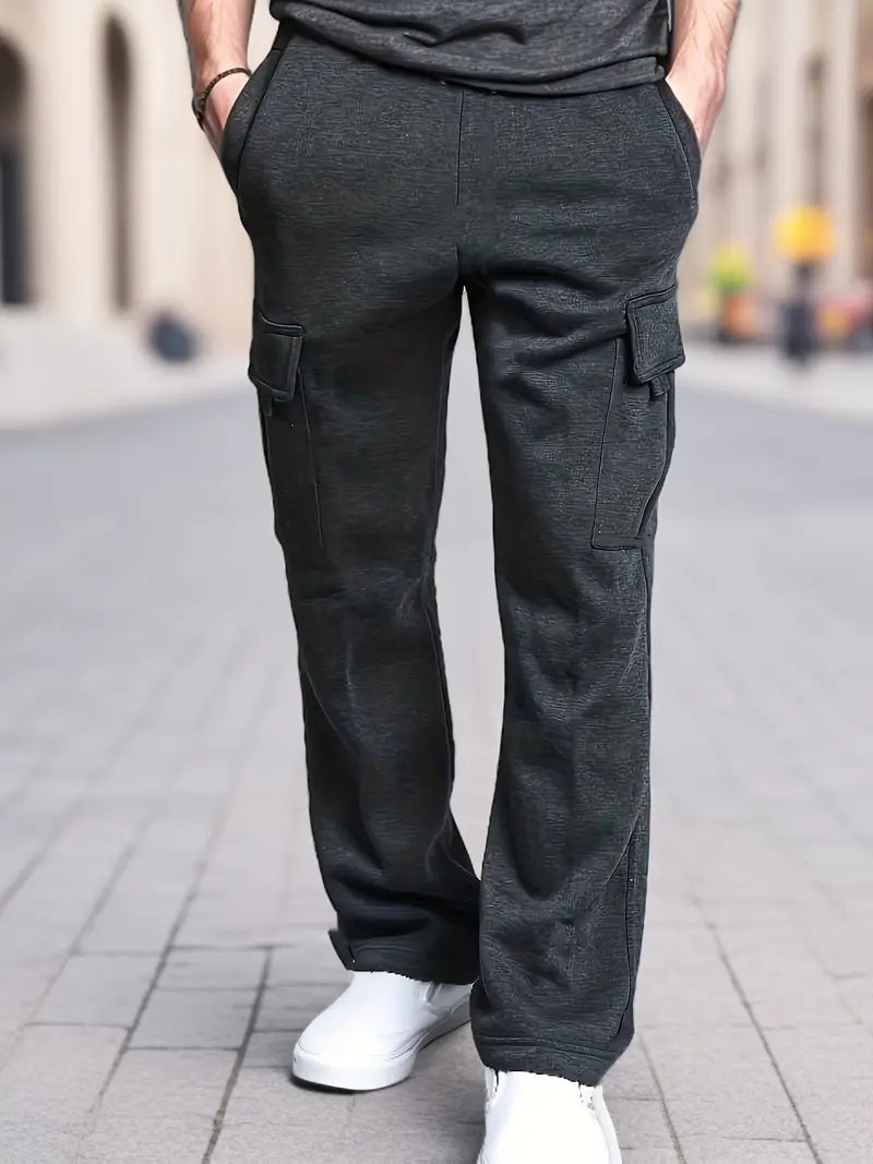 Andrew - Streetwear Herbst Cargo Jogginghose für Herren