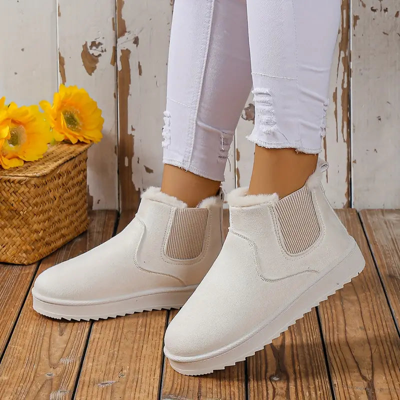 Rita - Schicke Winter Fluffige Warme Stiefel für Damen