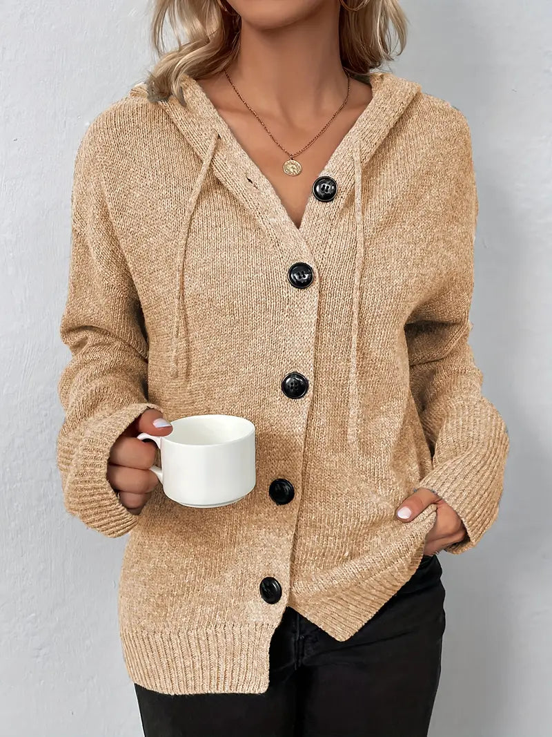 Alexa - Schicker Herbst Langarm Strickjacke für Damen