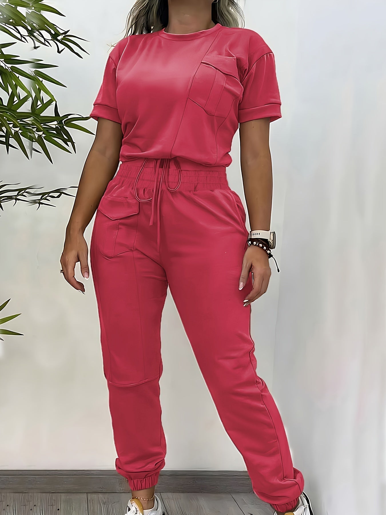 Keyla - Stilvolles und Lässiges Herbst Zweiteiliges Jogger Set für Damen