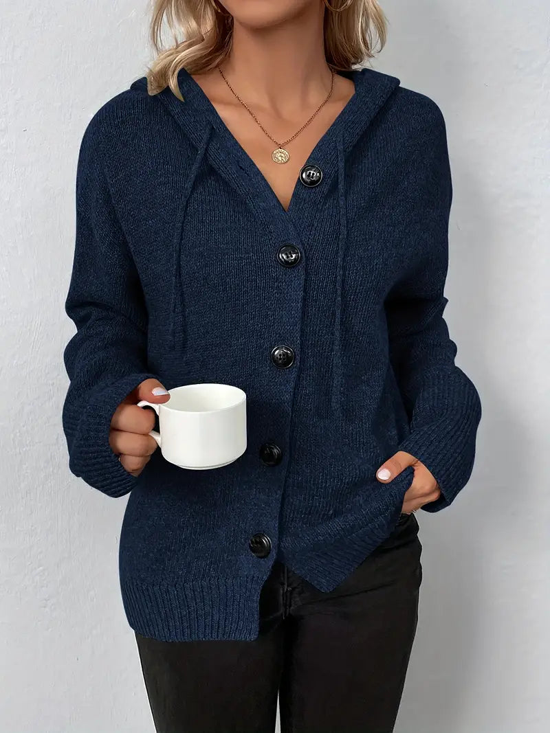 Alexa - Schicker Herbst Langarm Strickjacke für Damen