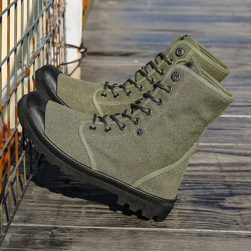 Joris - Trendige Canvas-Stiefel