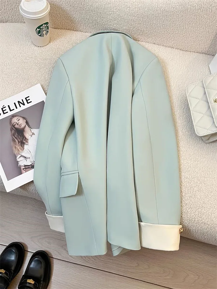 Sheena - Schicker und Zeitloser Blazer mit Goldenen Knopfdetails für Herbst für Damen