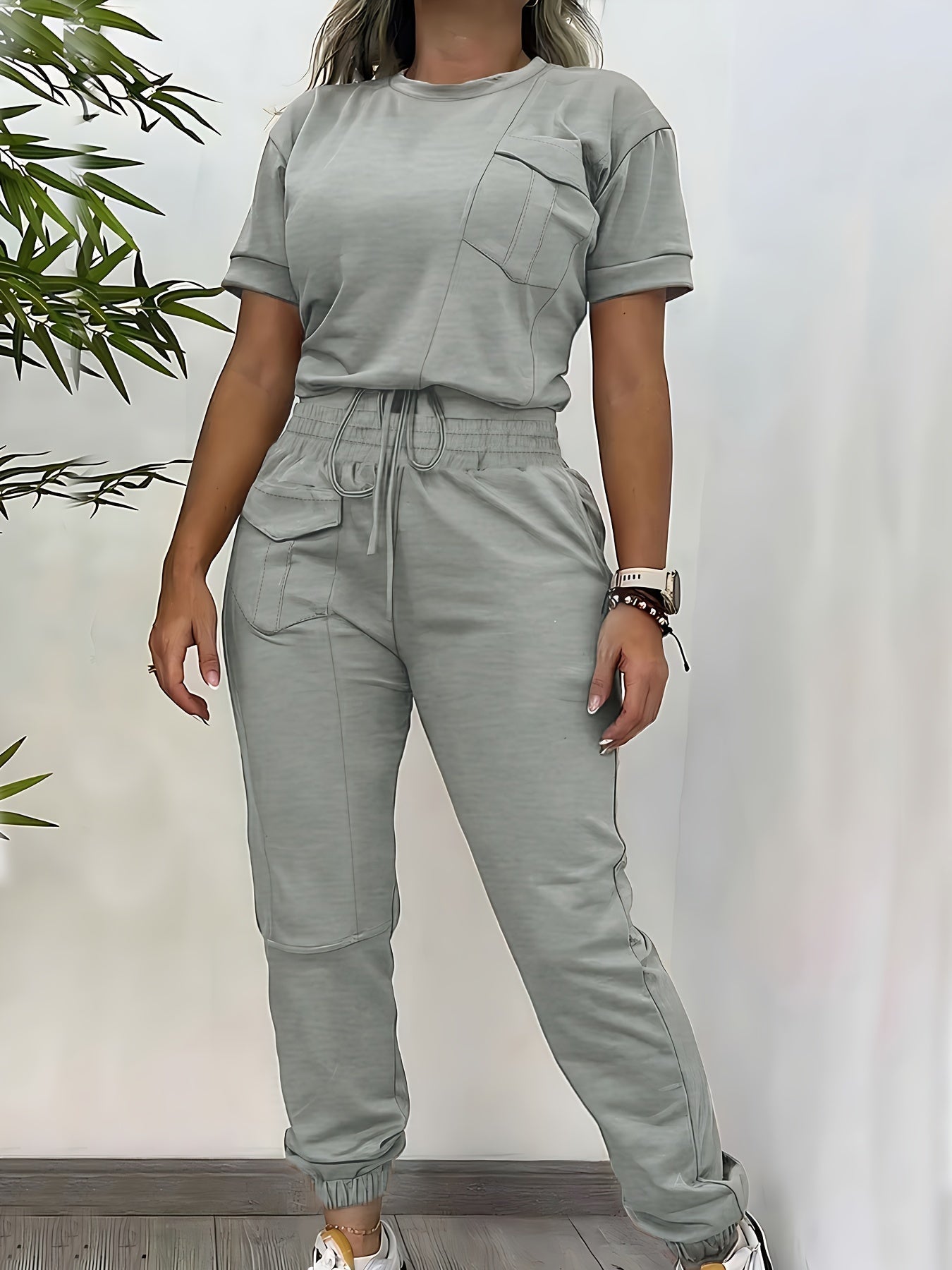 Keyla - Stilvolles und Lässiges Herbst Zweiteiliges Jogger Set für Damen