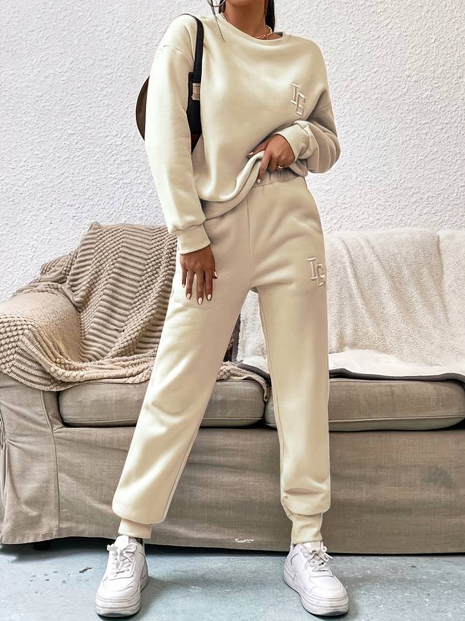 Zuri - Stilvolles und Bequemes Herbst Pullover- und Hosen-Set für Damen