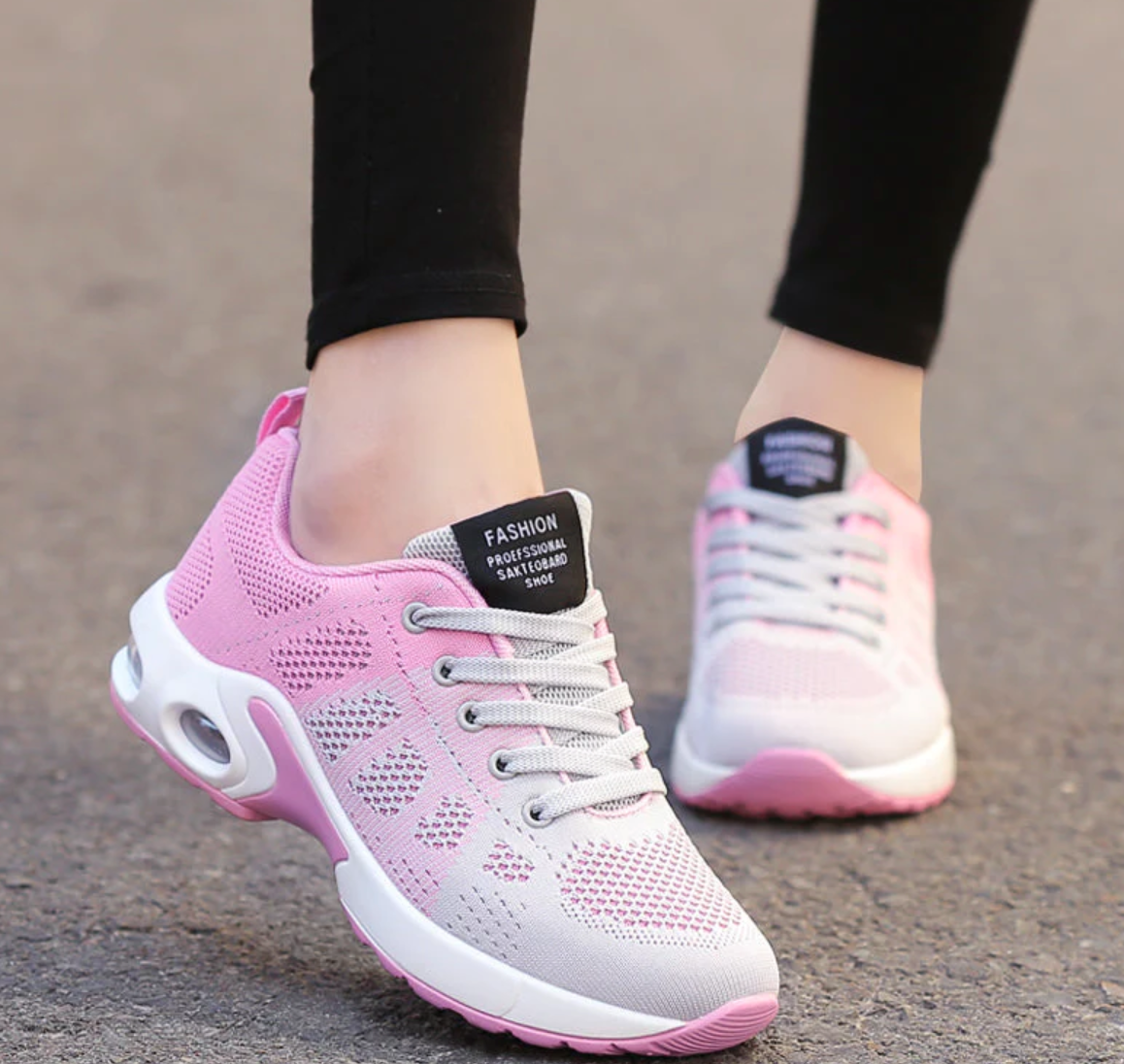 ALEXIS - Orthopädische Leichte, atmungsaktive Sport-Sneaker für Damen | Sportlicher Casual-Running-Schuh mit Air-Cushion-Sohle