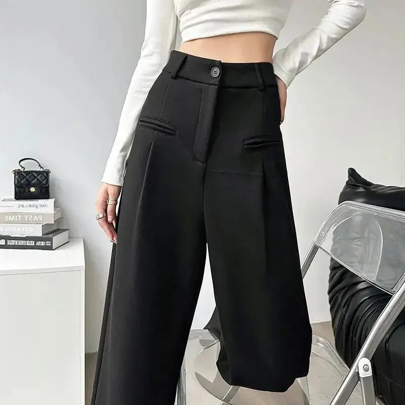 Maisy - Lässige und Stilvolle Herbst-Hose mit Hoher Taille für Damen