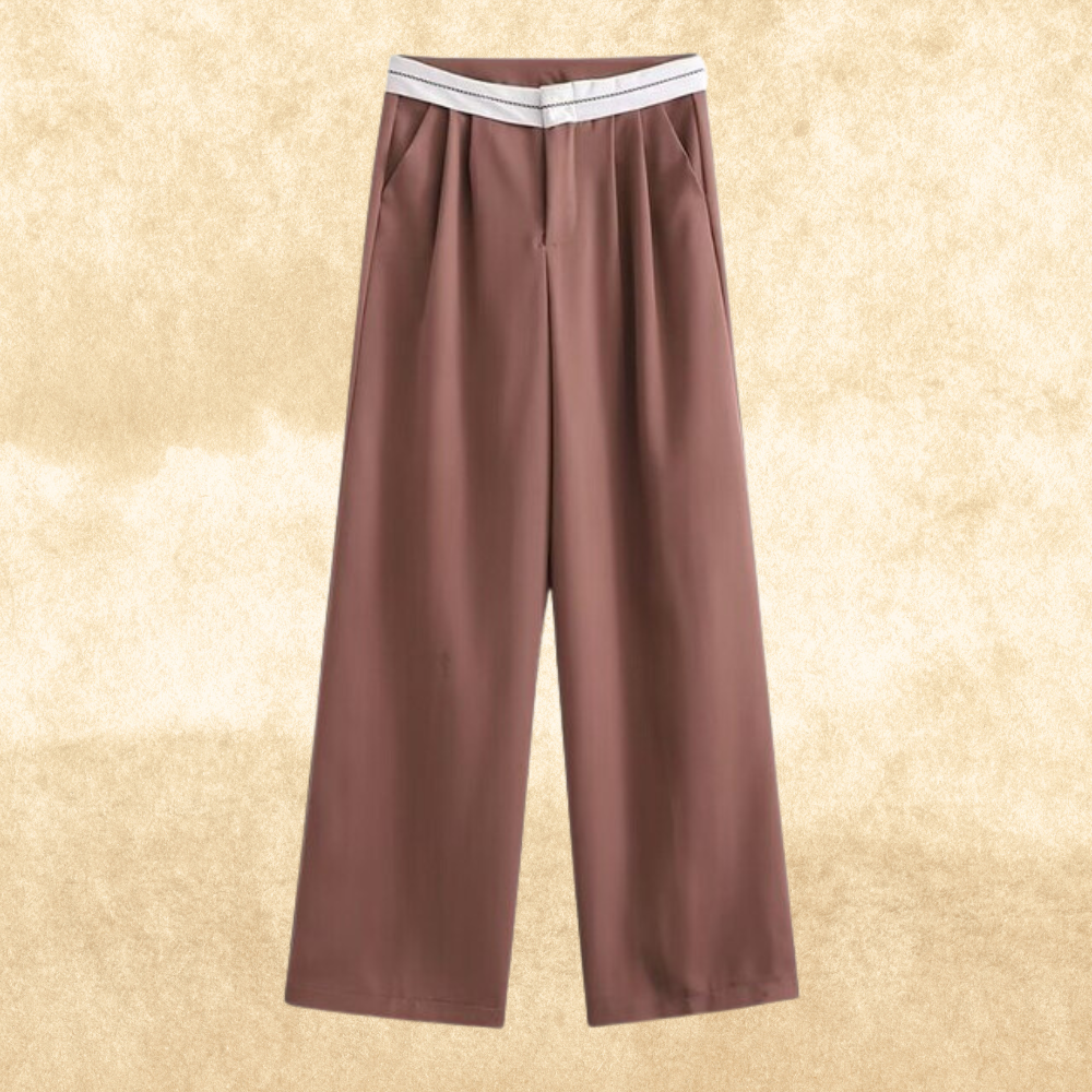 Elsa - Vintage-Hose mit hoher Taille