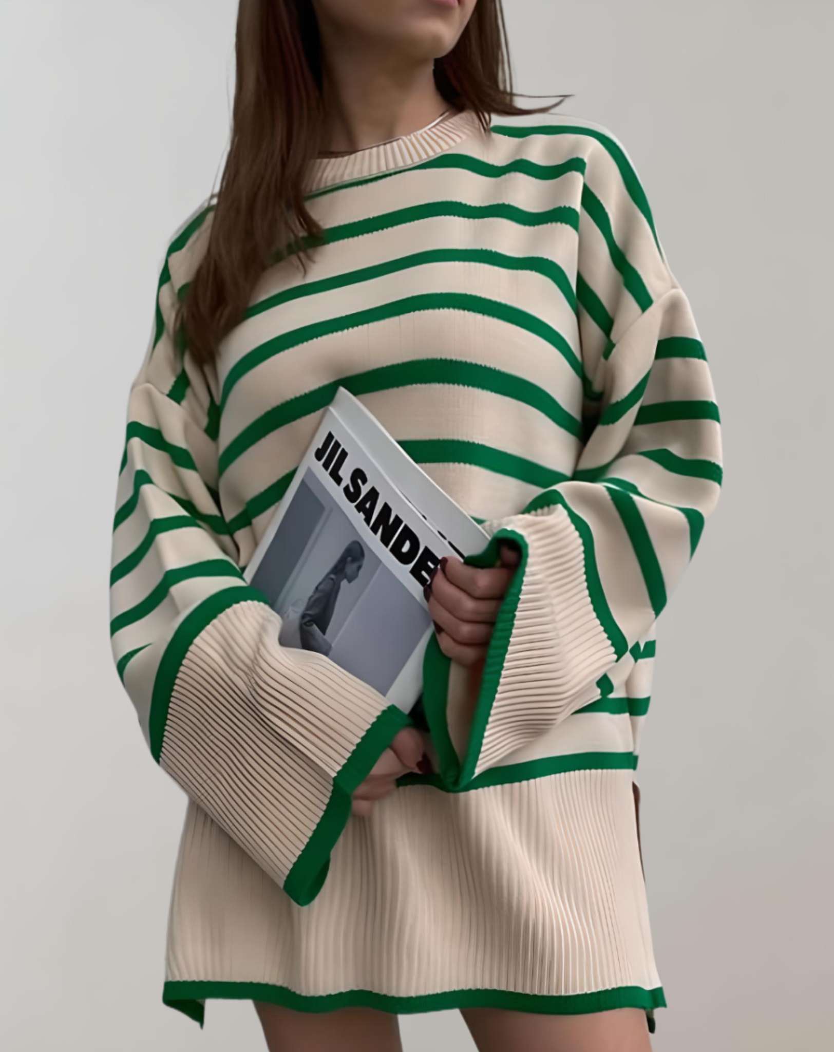 Chandria - Übergroßer bequemer Pullover