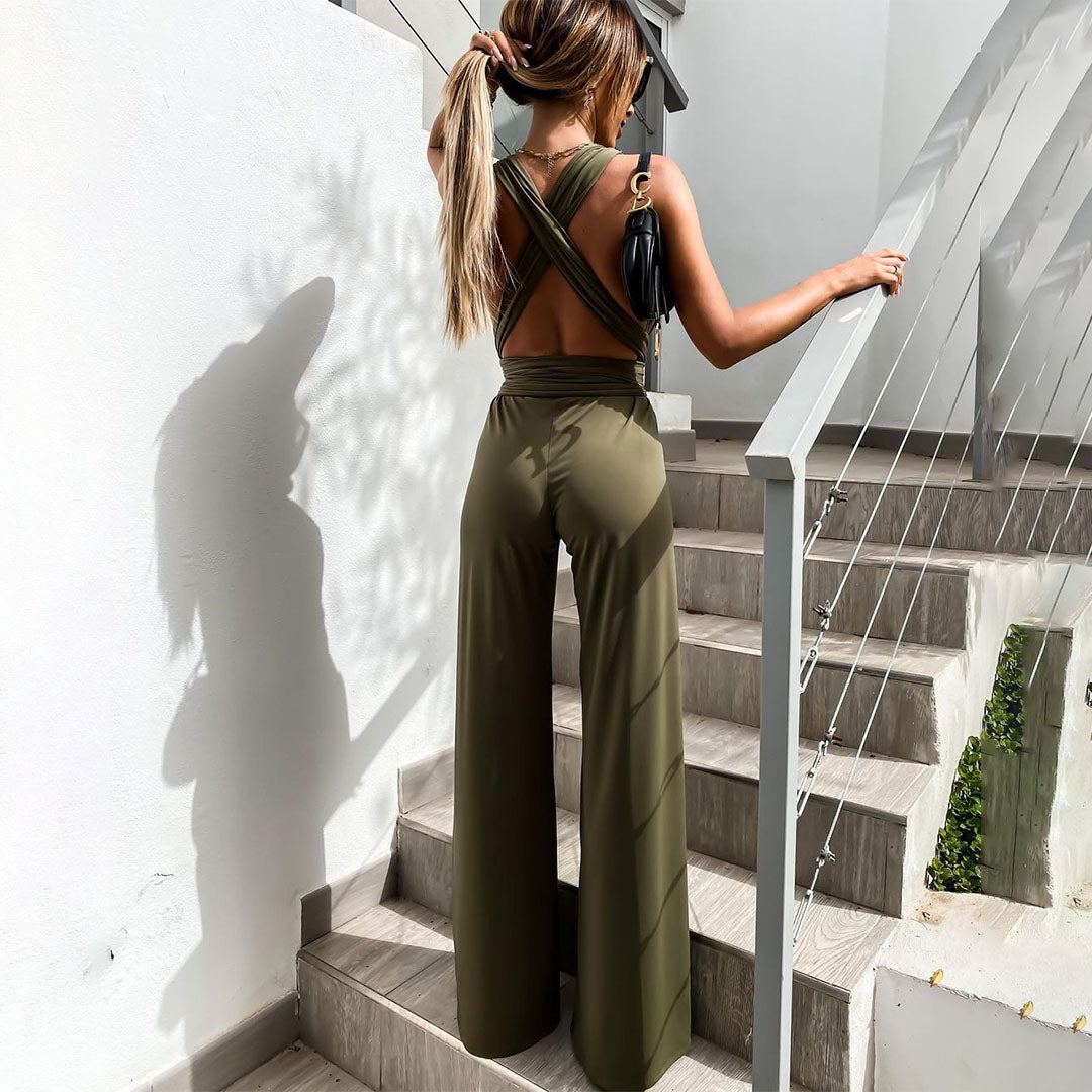 Annelies – Stylischer Jumpsuit Mit Schleife