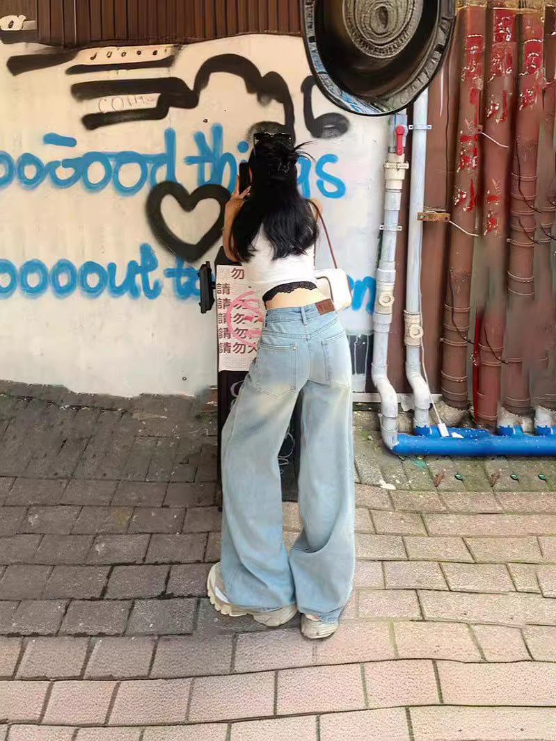 Jobelle - Streetwear Baggy-Hosen - Y2K-Stil