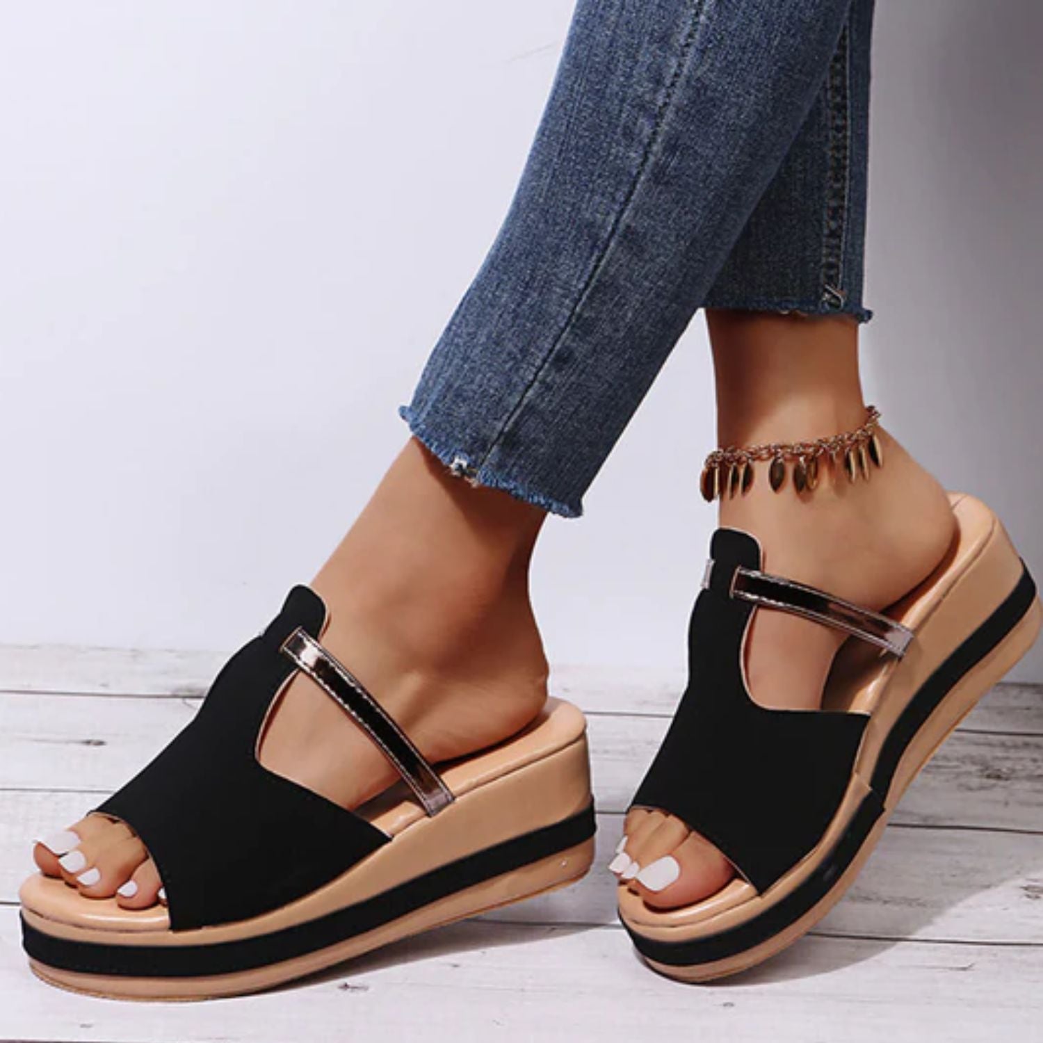 Leticia - Lässige Sommer Stilvolle Orthopädische Sandalen für Damen