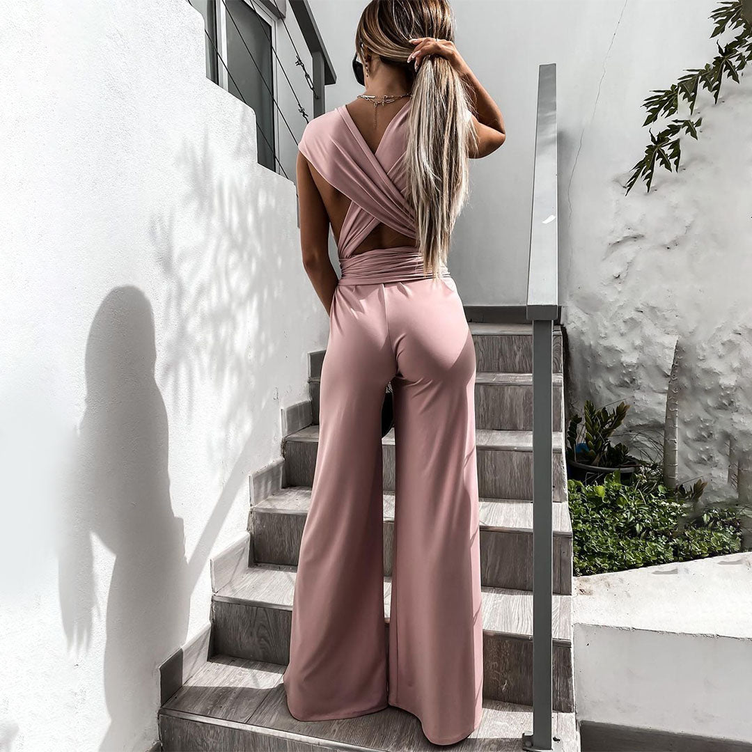 Annelies – Stylischer Jumpsuit Mit Schleife