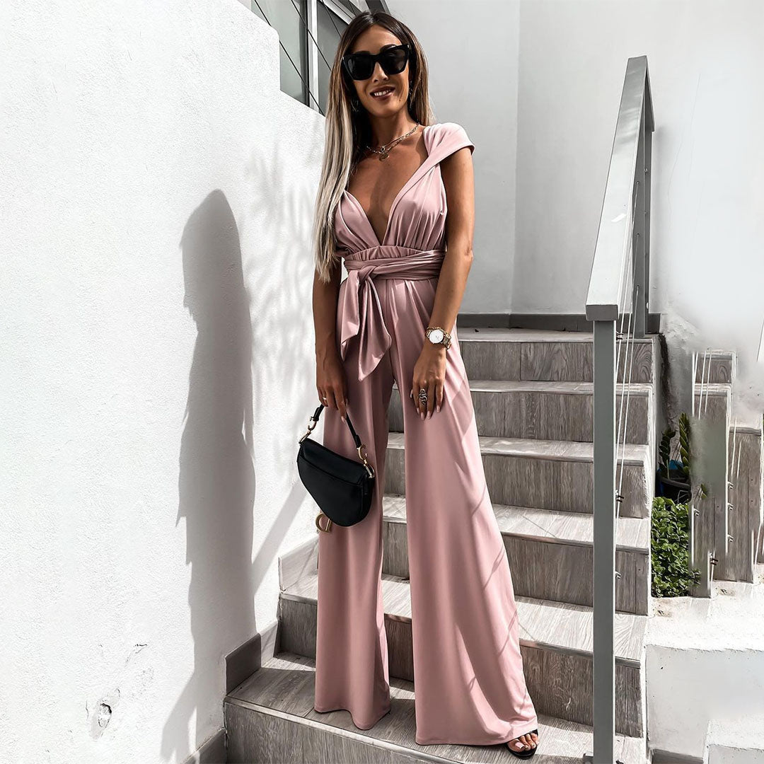 Annelies – Stylischer Jumpsuit Mit Schleife