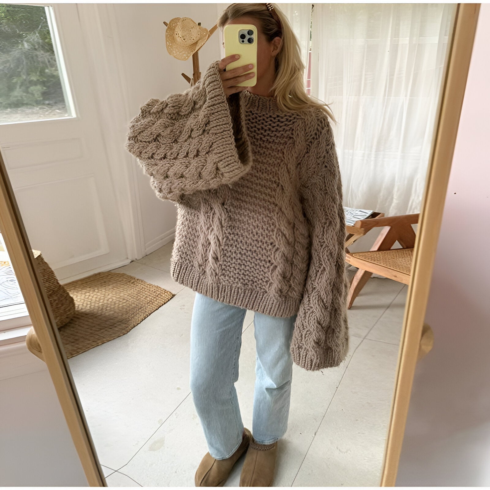 Sainab™ - Oversize-Strickpullover