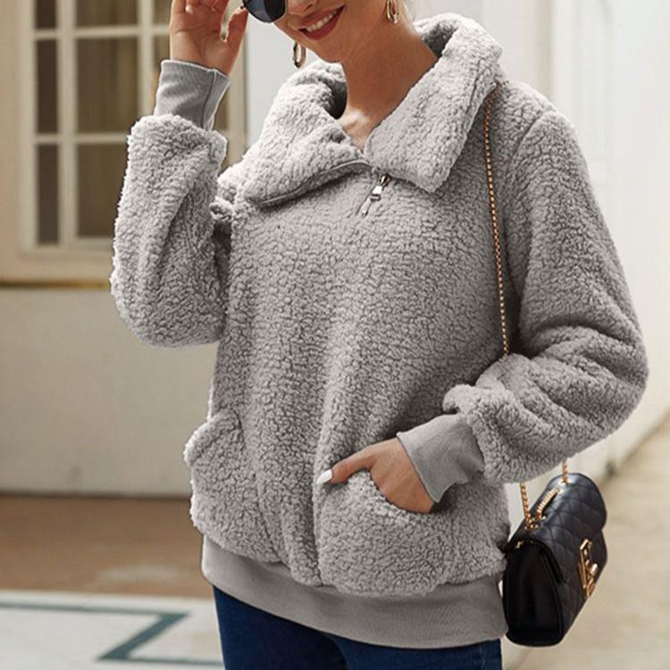 Daniella - Stilvoller und Lässiger Winter Fleece-Kapuzenpullover für Damen