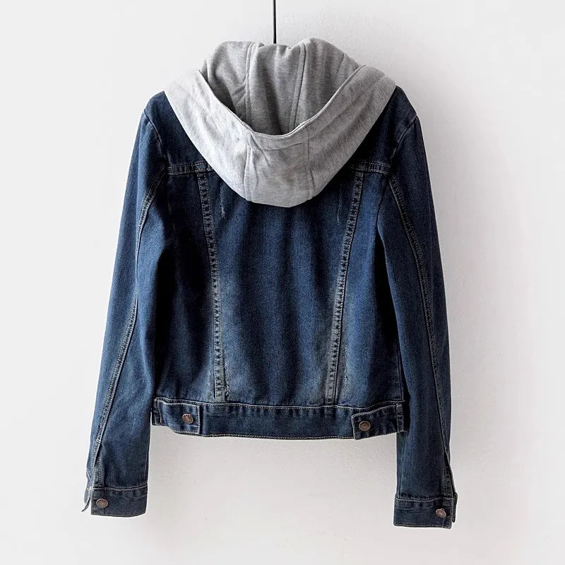 Olivia - Lässige Herbst Denim Jacke für Damen