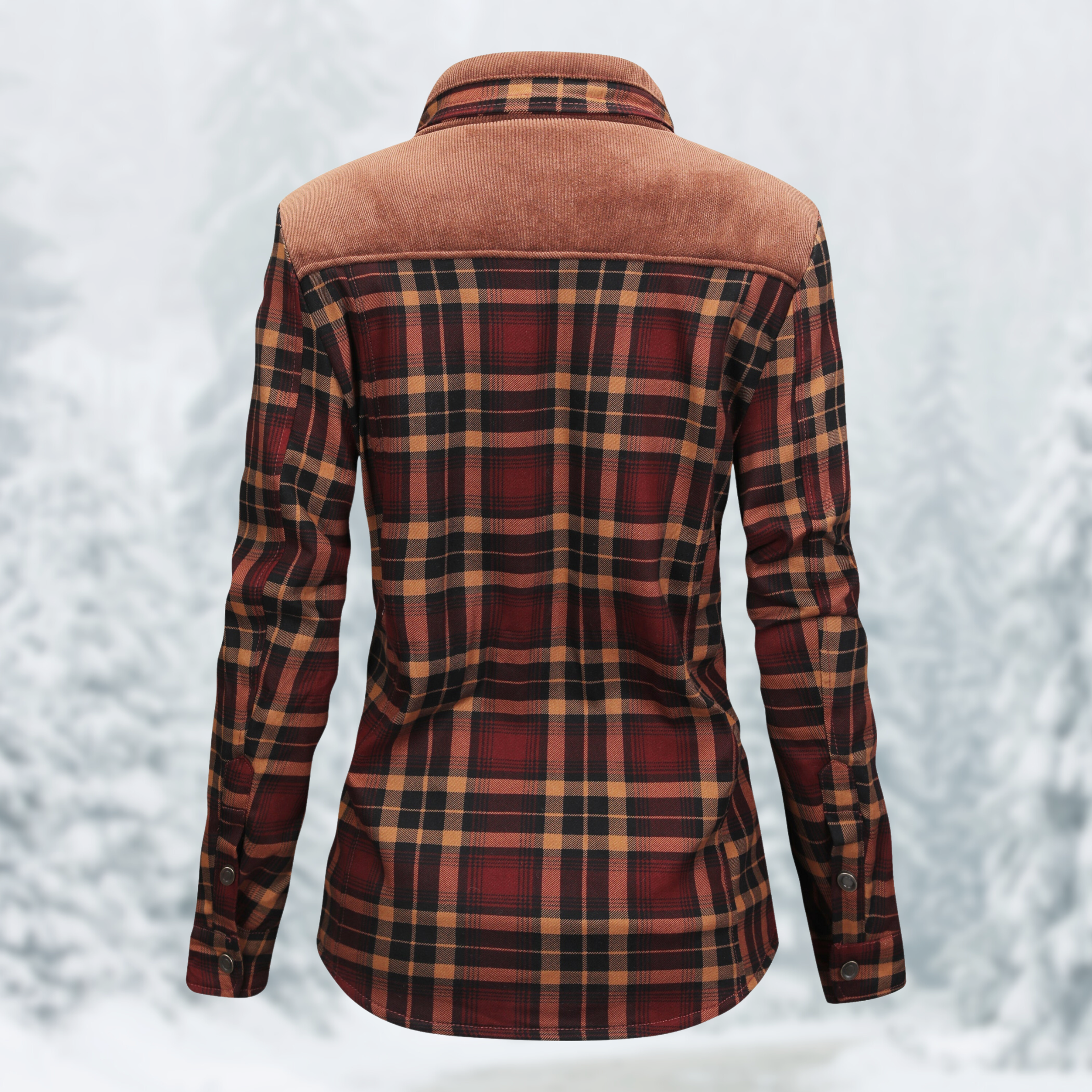 Raina - Lässige und Stilvolle Herbst Flanell-Wanderjacke für Damen