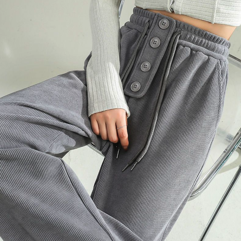 Eva - Lässige Herbst Gerippte Sweatpants für Damen