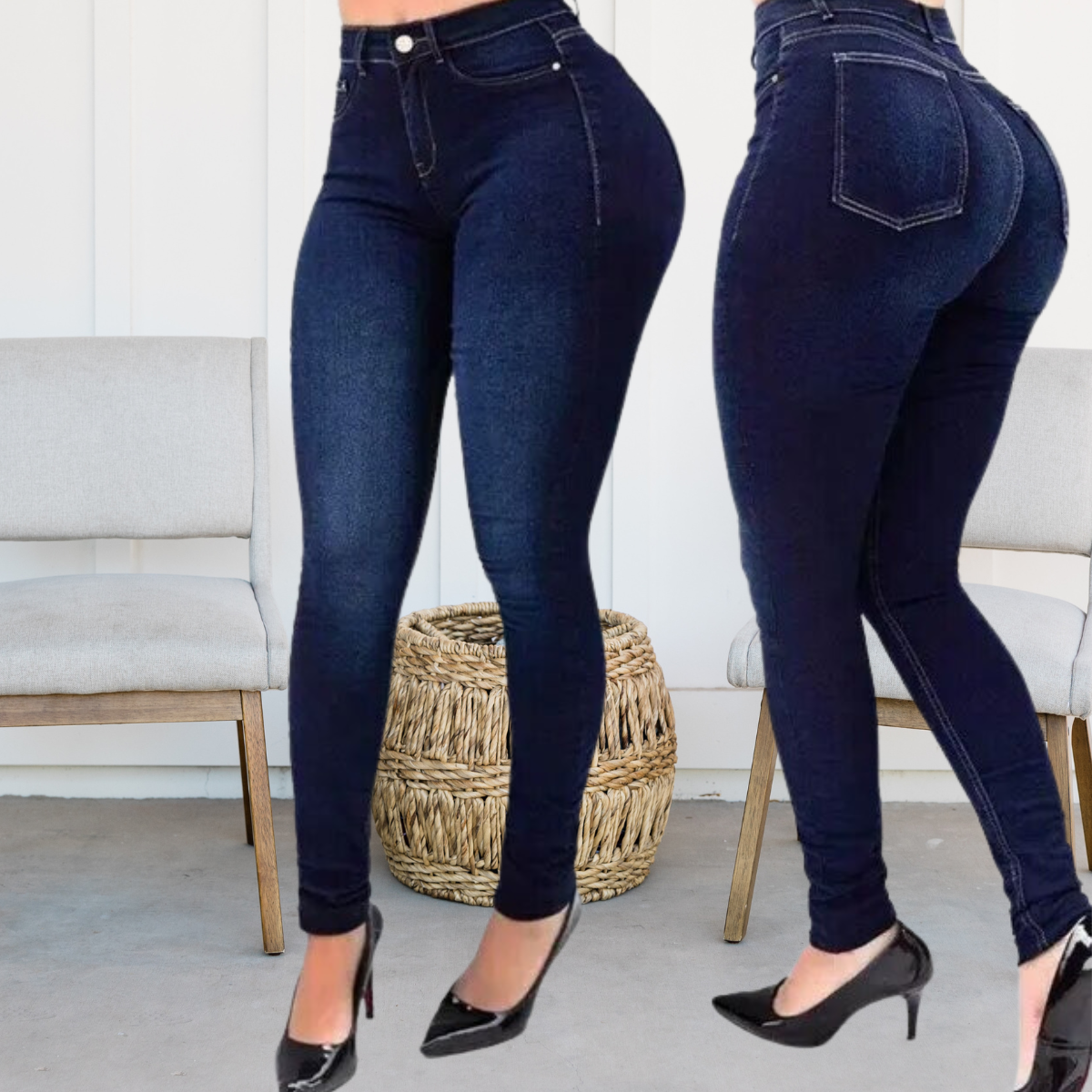 Katalina – Damenjeans mit Hoher Taille