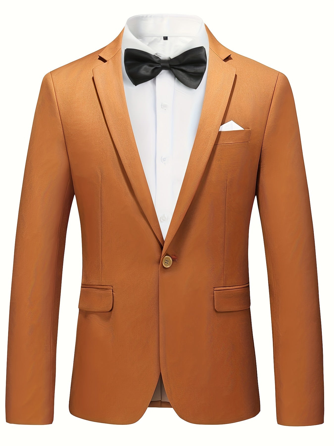 Lex - Klassischer einfarbiger Herren-Blazer