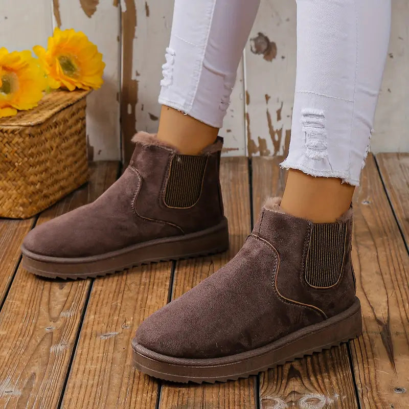 Rita - Schicke Winter Fluffige Warme Stiefel für Damen