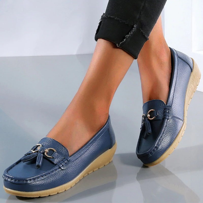 Brianna - Klassische Damen-Loafer aus Leder