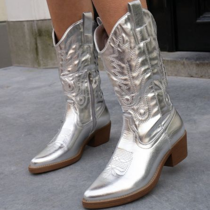 Jessie - Trendige Cowboy-Stiefel für Damen