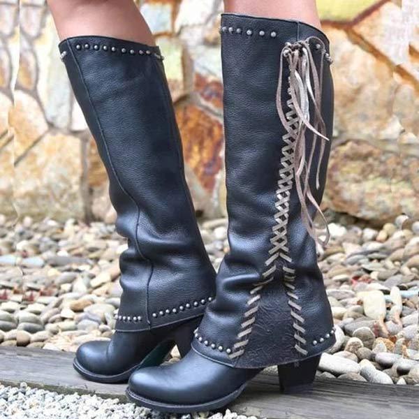 Adeline - Stiefel mit runder Spitze